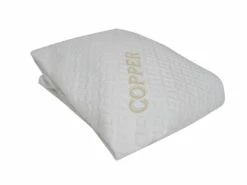 Antimicrobial Bedding Bundle Copper Mattress Pad, Pillow & Pillow Protector -Bed Linings Sales Store 3 2