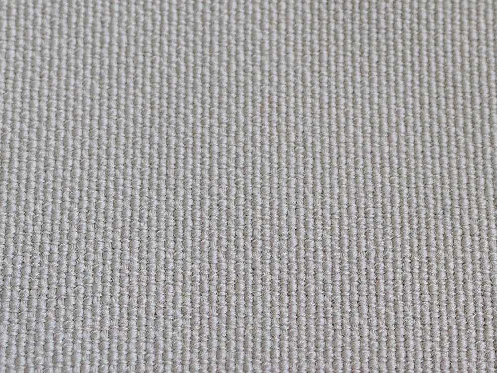 Light Grey Wool Throw Pillow 2 Light Grey Wool Throw Pillow - Image 2