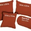 Paprika Outdura Fabric Weather Resistant Pillow (pfa755H)