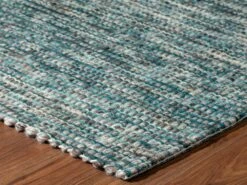 Bondi Chunky Heavy “cobblestone” Wool Rug