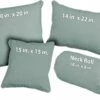 Ocean Linen Throw Pillow - FA302