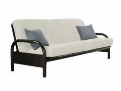 Portland Textured Futon Cover - Milk 3 Portland Textured Futon Cover - Milk -Bed Linings Sales Store portland milk 6050