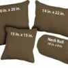 Star Velvet Espresso Microfiber Throw Pillows