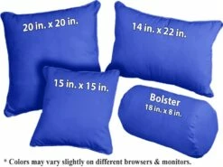 Blue Ultramar Wool Throw Pillow 3 Blue Ultramar Wool Throw Pillow -Bed Linings Sales Store ultramar wool